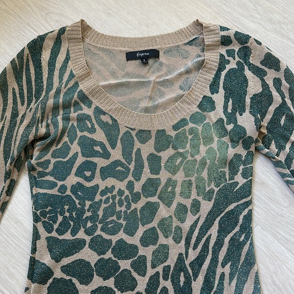 Express Metallic long top - Picture 2 of 3